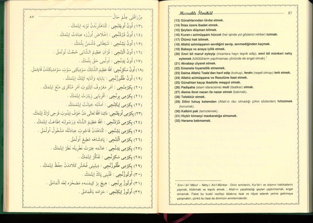 Mızraklı İlmihal Risaleler ve Tercümeleri