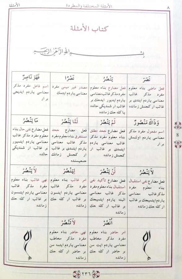 مجموعة الصرف / Mecmuatü's Sarf (Arapça)