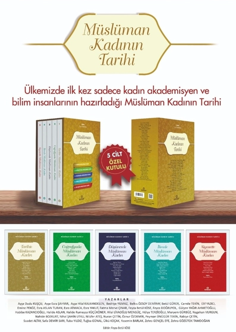 Müslüman Kadının Tarihi Set 5 cilt Takım