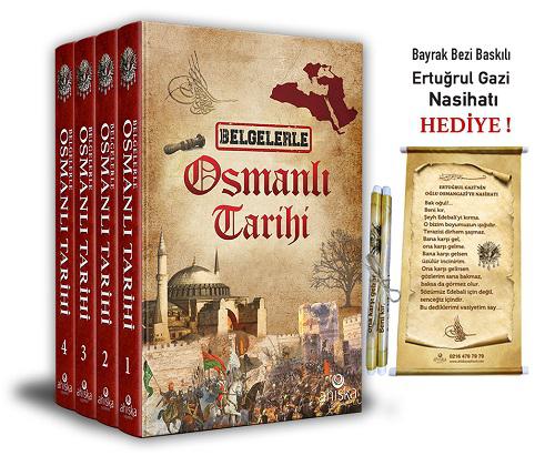 Belgelerle Osmanlı Tarihi 4 Cilt Takım - Ferman Hediyeli