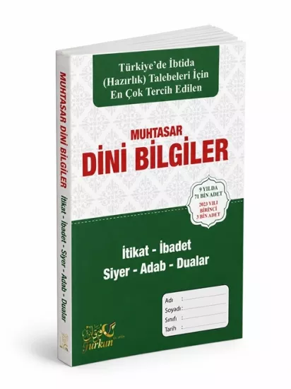 Muhtasar Dini Bilgiler İtikad İbadet Siyer Adab Dualar