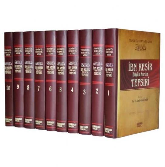 İbn Kesir Büyük Kuran Tefsiri Tam Metin 10 Cilt | Şamua Kağıt
