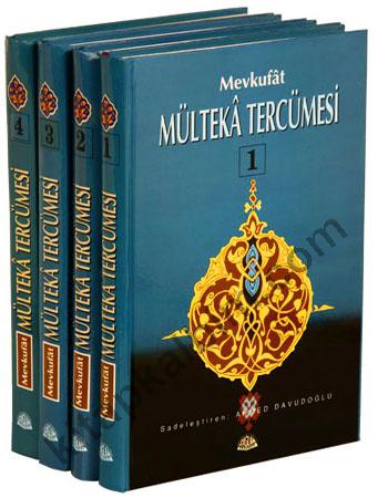 Mevkufat Mülteka Tercümesi 4 Cilt-İthal Kağıt