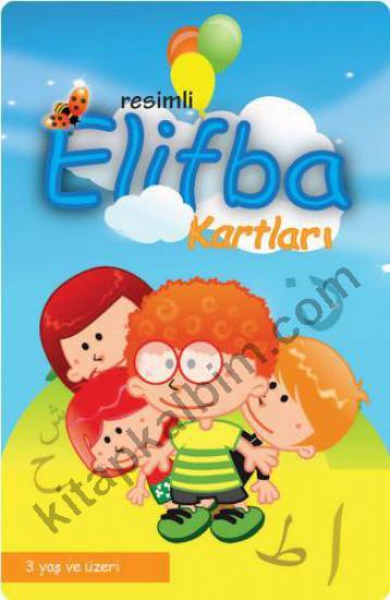 Resimli Elifba Kartları (cep boy)